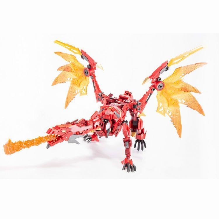 Amazon.co.jp: ドラゴン メガトロン っぽい 変形おもちゃ 赤 : おもちゃ