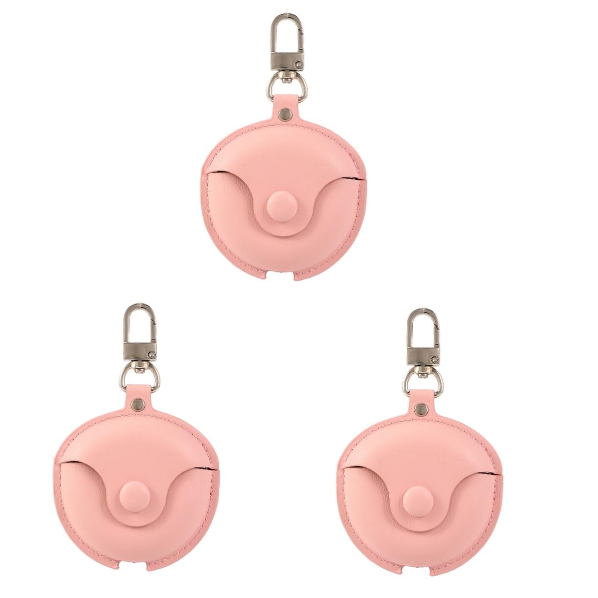 jojofuny 3pezzi Custodia Protettiva Pu Per Auricolari Wireless Design Carino Leggera e Resistente Compatibile Con Protezione Completa Per Auricolari