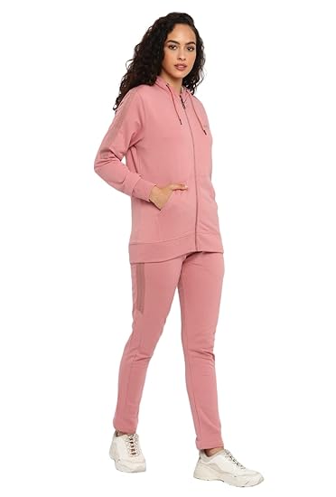 Women's Cotton Athletic Gym Running Sports Track Suit