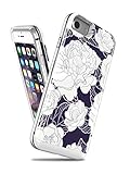 iPhone 8 / iPhone 7 Case, Style4U Fantastic Flower Slim Shock-Resistant Hybrid Armor Case with Credit / ID Card Compartment for Apple iPhone 8 and iPhone 7 with 1 Stylus [Flower]
