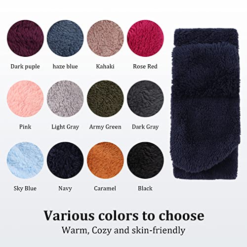 Image of JANGANNSA Fleece Kids Scarf - Warm Winter & Autumn Neck Warmer for Boys & Girls 1-6Y