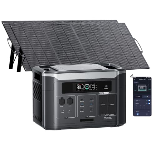 Image of BP3000 Solar Generator with Panel Optional, Expandable Portable Power Station, 3200W AC Outlets (6400W Peak), 2048Wh Power Station Expandable to 16kWh, LFP Battery, 1800W Fast Charging (BP3000+2X400W)