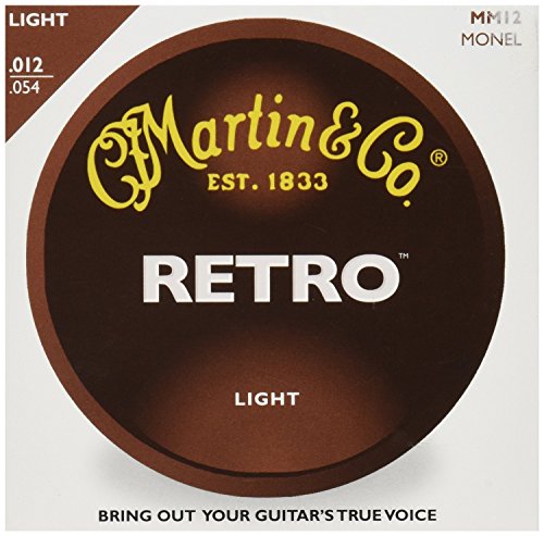 Martin MM12 Retro Monel Acoustic Guitar Strings