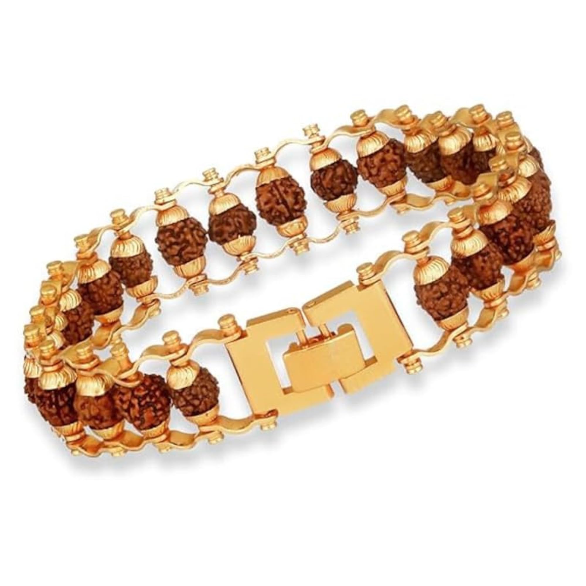 Bholenath Rudraksh Bracelet with 24 Beads, Overall Development
