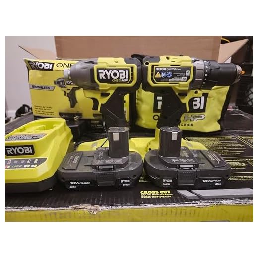 Ryobis Tools RYOBI 18V ONE+ Lithium-Ion Cordless DrillDriver and Impact Driver Combo Kit (2-Tool) with (2) Batteries