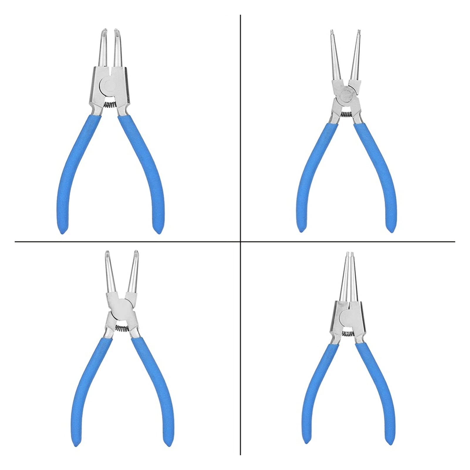 Pinze da pesca Interno professionista esterno Etero Bent Anello elastico Anello elastico Pinze Strumenti set di accessori da 7 pollici 4 PZ. Ganasce Multifunzione