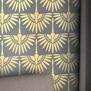 Stencilit S100 Kranich Wand Schablone XL