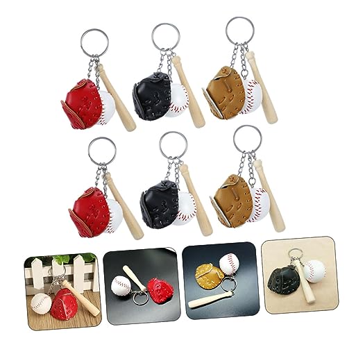 Porte-clés Softball Idée Cadeau Baseball pour Équipe et Amis - 4