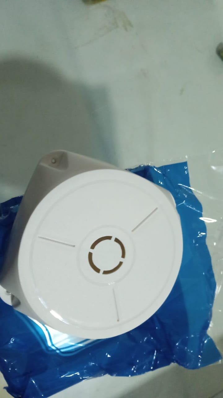 Ceiling Mount Junction Box with Round Cover Plate, White | Square Base Box, Includes Hardware Set, Screw Mount, Plastic Construction, Cable Entry Knockout-image-39