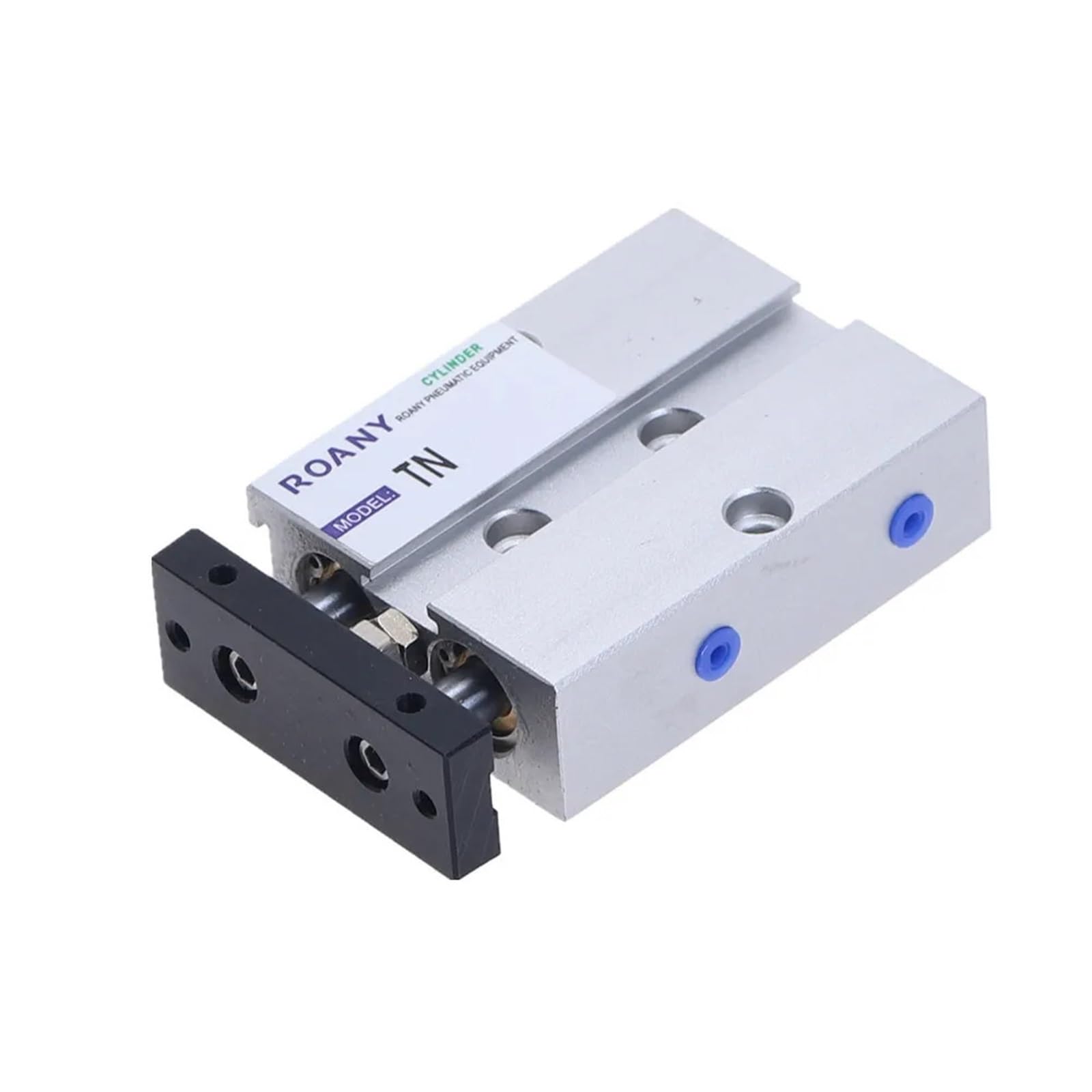 Cylindre pneumatique double tige TN16 pour automatisation et convoyage