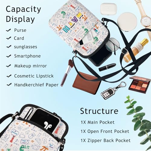 Sac à bandoulière mathématiques pour transporter vos cours sans abîmer vos documents - 6