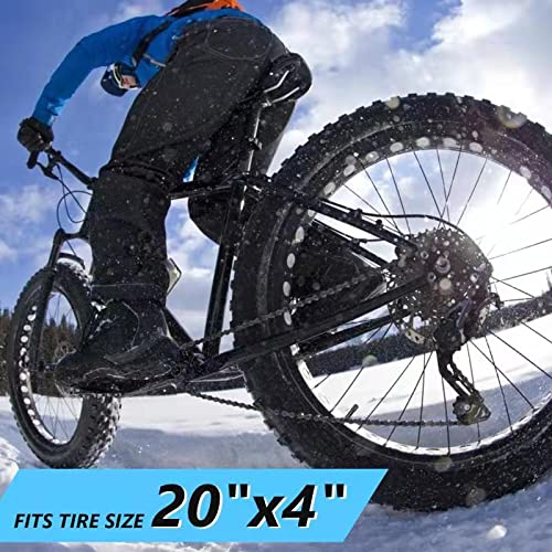 2-Pack 20" Fat Bike Tubes 20 X 4.0/4.50 Av48 Long Valve 20" Fat Bicycle Tubes Compatible With 20X4.0 20X4.1 20 X 4.25 20 X 4.30 20 X 4.40 20 X 4.50 Electric Bike/Fat Schrader Valve Bike Tire Tubes #TOP7
