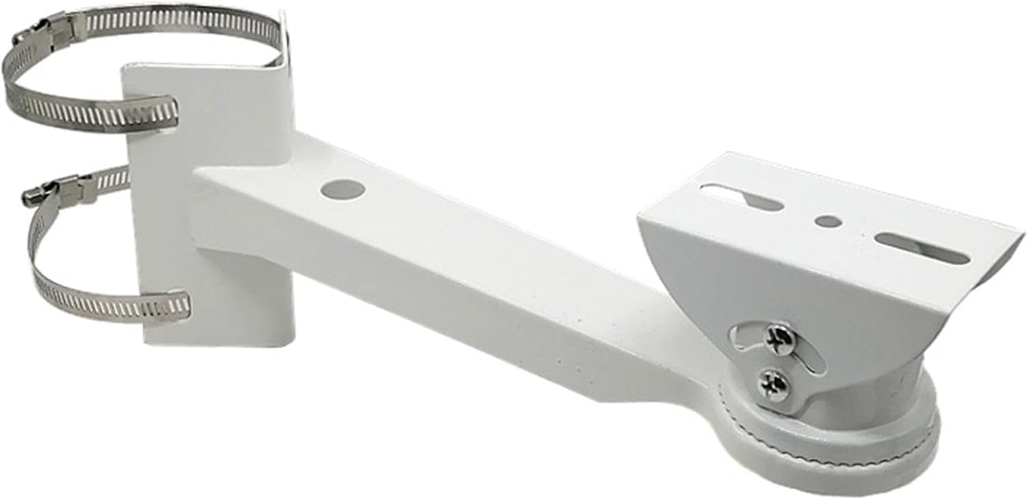 CCTV Security Camera Corner Pole Mounting Bracket with 2 Loops for Surveillance Dome Camera/IP Camera/CCTV Camera