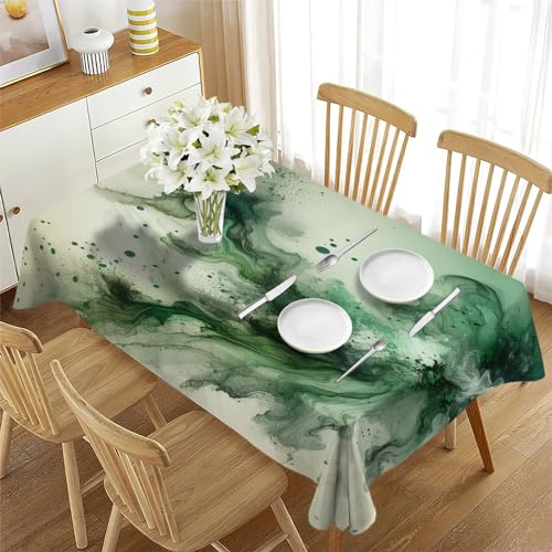 Nappe de table rectangulaire marbre graffiti 120x400 cm nappe épaisse - 4