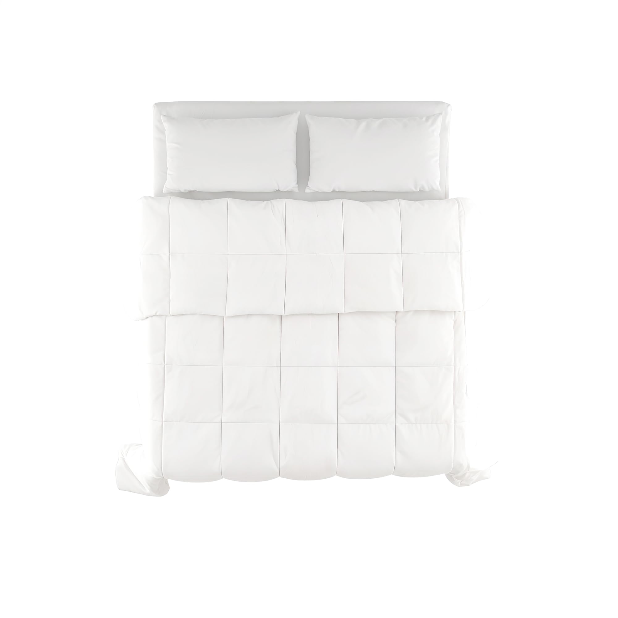 Italian Bed Linen Piumino Invernale PRESTIGE, Made in Italy - Piumone Matrimoniale - Trapunta in Morbida Microfibra Esterna e Calda Imbottitura in Poliestere 300gr/mq (MATRIMONIALE 250x200)