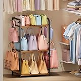 Estante de 3 niveles de hierro y madera con patas ajustables, patente pendiente