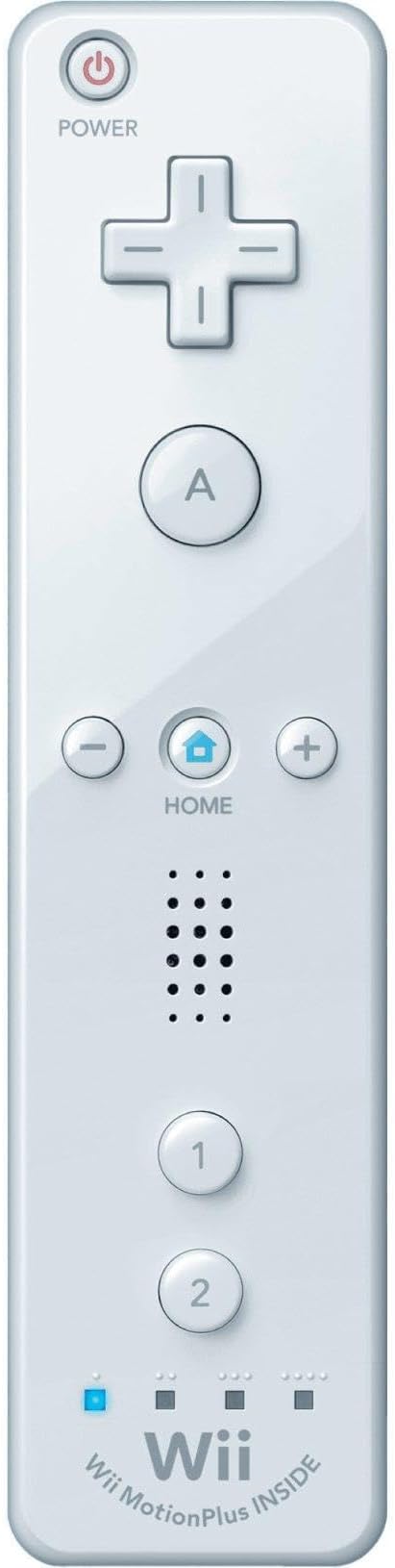 Motion Plus Remote Compatible with Wii Nintendo | Wireless Wii Remote Motion Plus (White)