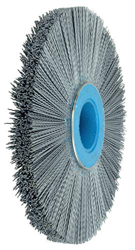 Image of Weiler 83330 10 inch Crimped Filament Nylox Wheel, .035 /180SC Fill, 2 inch Arbor Hole, Made in The USA (Pack of 2)