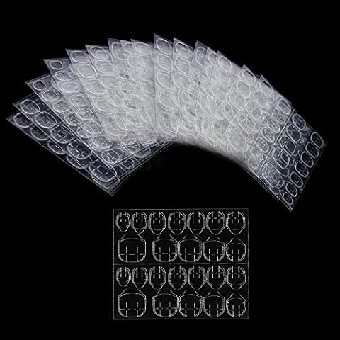 ILamourCar 720Pcs Double-Sided Nail Glue Stickers Cover