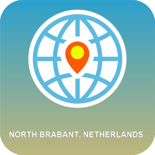 Brabante Septentrional, Países Bajos Mapa