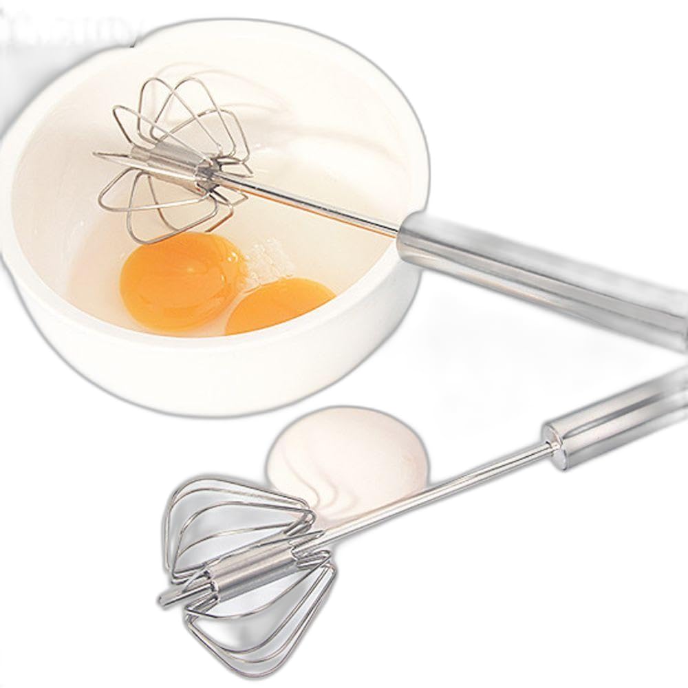 Mann Mart™ Effortless Egg Beater & Cream Mixer: Fast, Handheld, Stainless Steel Whisk for Baking & Cooking-image-13