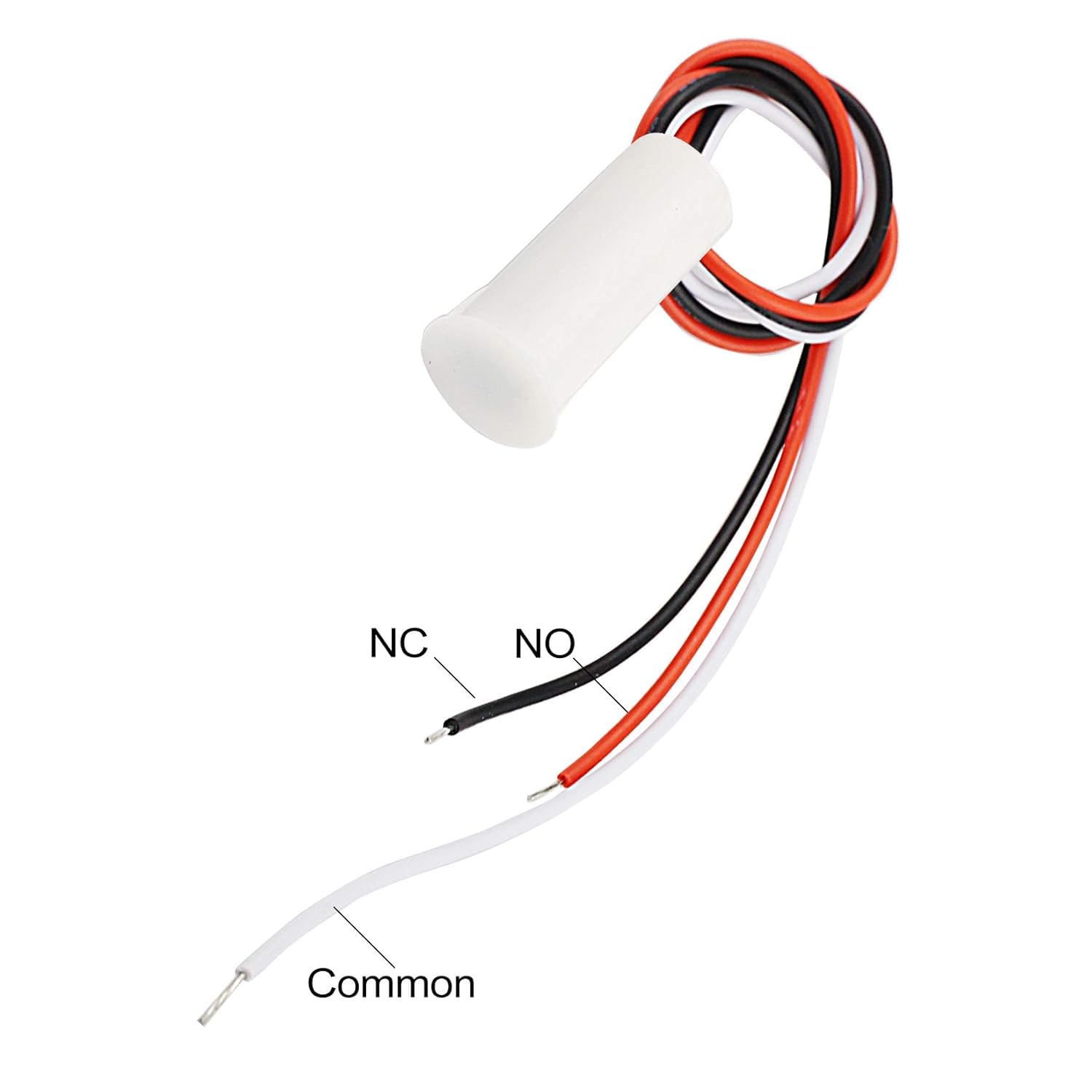 Interruptor magnético RC-35 NC/NO Alarma empotrable para puerta y ventana, interruptor de puerta Magneti, sensor de contacto, para seguridad del hogar y alarma antirrobo, juego de 2