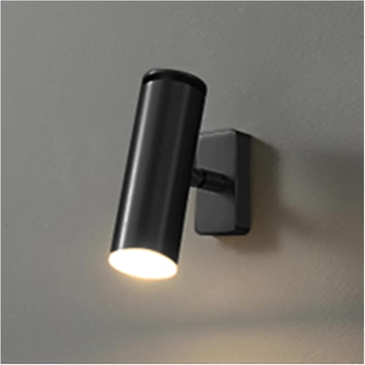 CWCQGH Copper Bedside Bedroom Living Room Corridor Decorative Wall Lamp Lighting,Black-Cool White