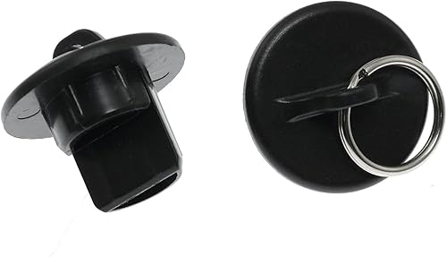 Miniatura 2 de Maxmoral 4 piezas de repuesto de plástico negro con anillo para persianas enrollables inalámbricas exteriores