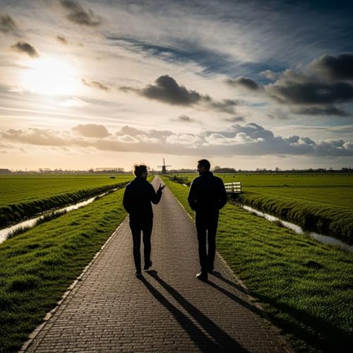 Dutch Dialogues (A2) - DD035: 31 dec &mdash; Dode man gevonden in Fries weiland (Rick, Pieter & Lisa) Podcast Por  arte de portada