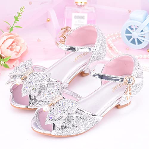 Sneaker for Girls Children Shoes with Diamond Shiny Sandals Shoes Bow High Toddler Girl Shoes2