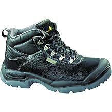 Elvex DELTA PLUS Safety Shoe, Sault, Black, Size 14 Discontinued