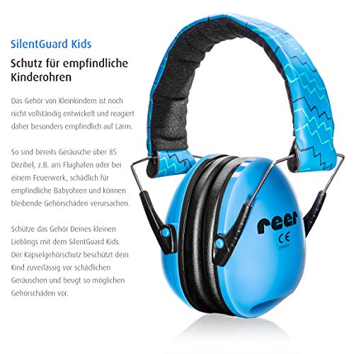 Foto von Reer Mädchen Gehörschutz, Blau, 1 Stück (1er Pack)