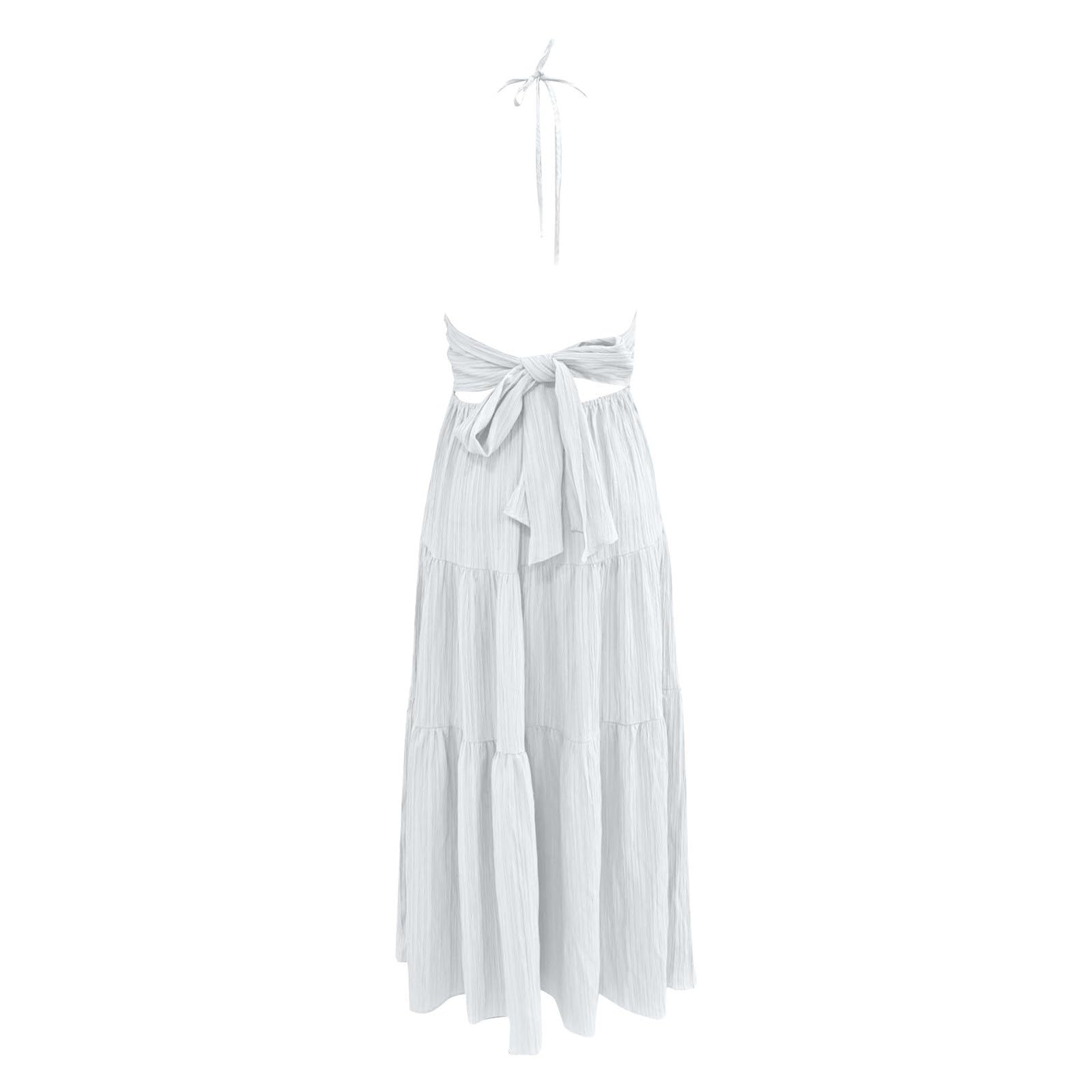 Verano para Mujer Mangas Cortas Casual Vestidos Elegante Suelto Vestido de Playavestido de mujerModerno y verstil