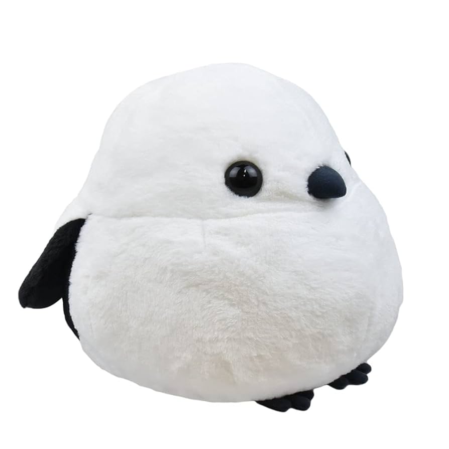 Amazon.co.jp: アミュファン(AMUFUN)ふくふくシマエナガBIG シマ