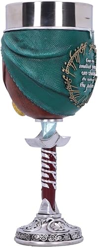 Miniatura 3 de Nemesis Now Copa de Frodo con licencia oficial de El Señor de los Anillos, marrón, 7.7 in