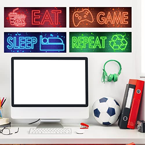 Vinilo decorativo gaming estilo Neon para pared miniatura 2