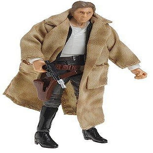 Star Wars The Saga Collection VOTC Han Solo In Trench Coat Action Figure, Medium