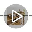 Image of 100% Natural Jute small box mini rope paper storage Round hamper baby nursery tray bucket for Living Kitchen, Office, Drawing Room,fruits, kitchen, office, Set of 3 (aqua 3 set)