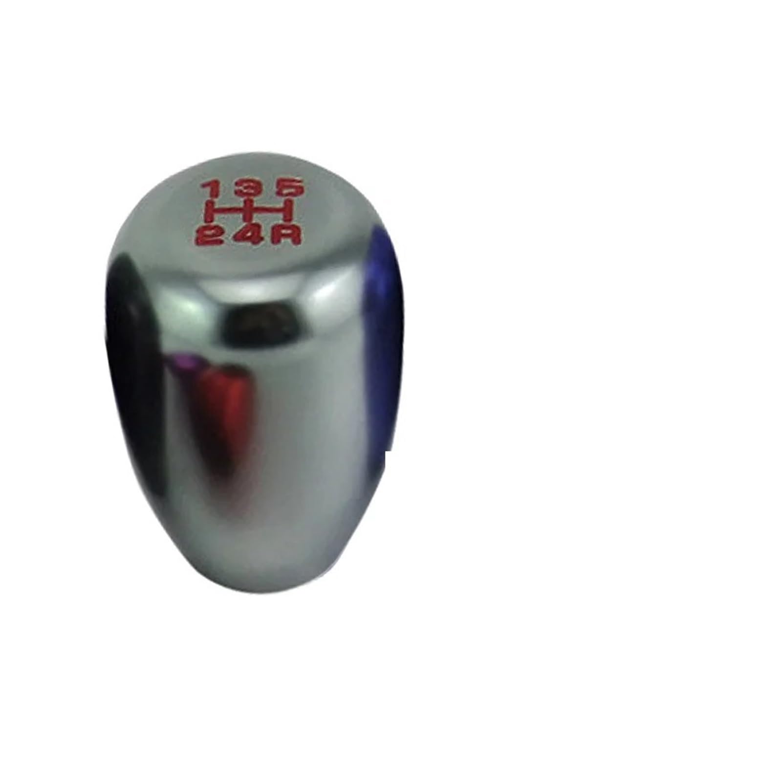 Grozzy Universal Shifter Handle Universal 5speed Gear Shift Knob Stick Manual Transmission Car Aluminum Extended Shifter Head(2)