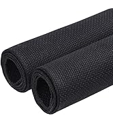 Caydo 2 Stück Kreuzstichstoff, 14 Counts, Aida, 63.5 x 45.7 cm, Schwarz