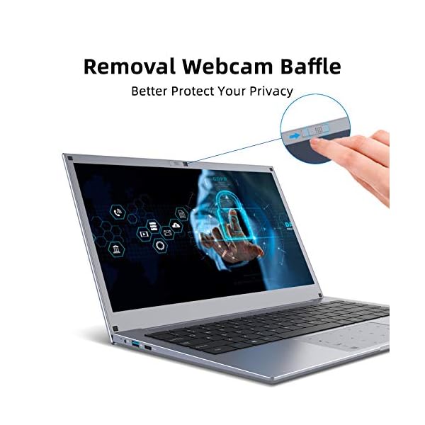 Winnovo N140 Laptop, 14 Inch Computer, Intel Celeron Processor, Windows 10 Home, 6GB RAM, 64GB ROM, HD IPS Display…