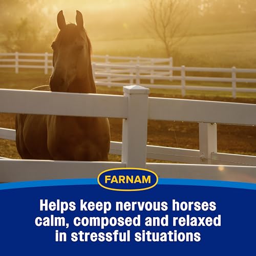 Farnam Quietex II Pellets Daily Horse Calming Health Supplement provides stress support for nervous horses in training, trail rides, trailering, vet & farrier visits, 1.63 lb, 26 day supply - Image 4