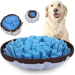 PET ARENA Tapete ajustável para cães, brinquedos de quebra-cabeça para cães, tapete de forrageamento para animais de estimação, para treinamento de cheiro e alimentação lenta, alívio de estresse, brinquedo interativo para cães, brinquedos de estimulação mental para cães