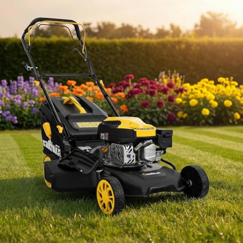 Craftfull Benzin Rasenmäher CR-139-30 | 2,9 KW 4 PS | 144 cm³ OHV Motor | Benzinrasenmäher...