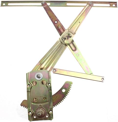 Miniatura 2 de KarParts360 para Mitsubishi Mighty Max Elevalunas manual 1987-1996 lado del conductor delantero  Tipo de manivela eléctrica  Reemplazo para