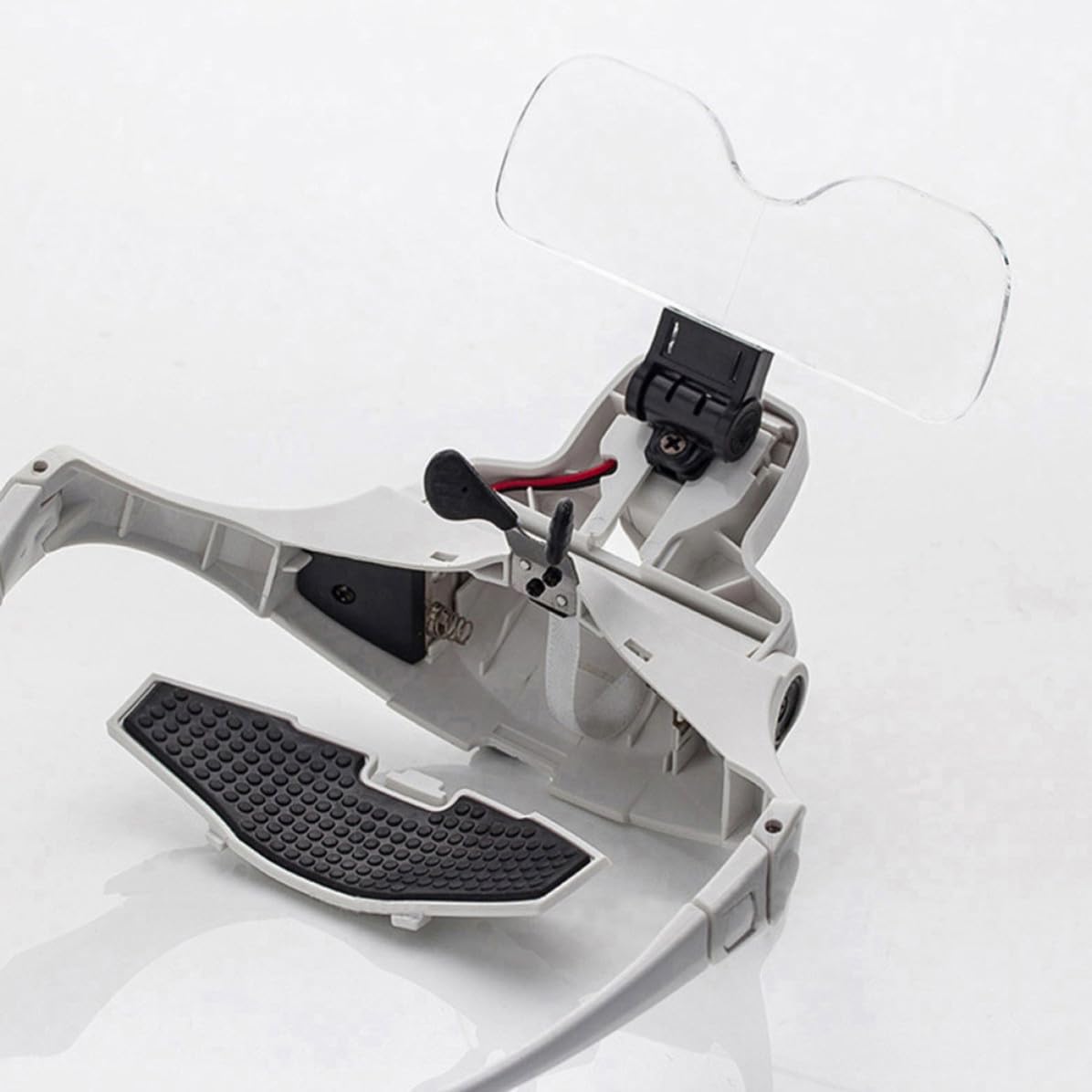 Watch Repair Magnifier Glasses with LED Light and Interchangeable Lenses