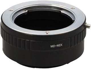 Pixco Lens Adapter Suit for Minolta MD Lens to Sony E Mount NEX Camera A5100 A6000 A5000 A3000 NEX-5T NEX-3N NEX-6 NEX-5R NEX-F3 NEX-C3 NEX-3 NEX-5 A7 A7s A7R NEX-VG900 NEX-VG30 (Minolta MD-NEX)