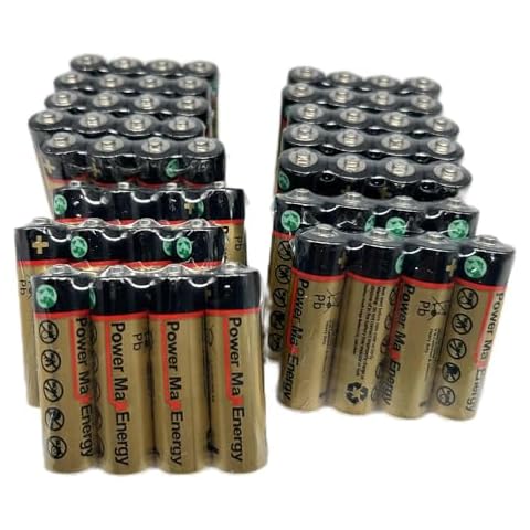 YASENN 60 Pack AA Batteries R6 Battery for LED Candle Powered Cover