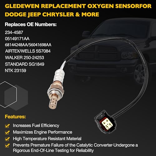 Sensor de Oxígeno Gledewen 4PCS Upstream/Downstream miniatura 2