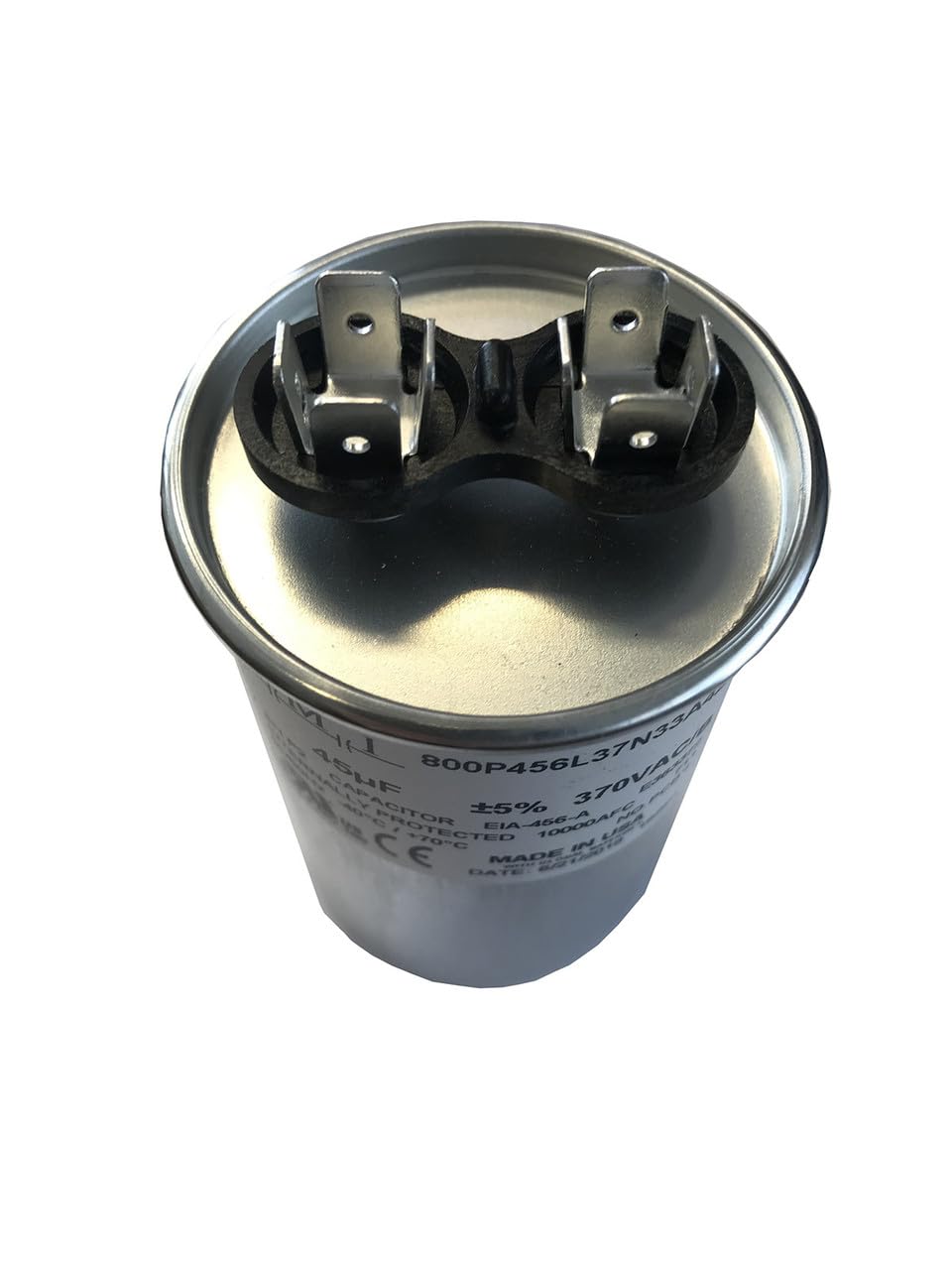 20uF 370VAC Motor Run Capacitor, Compatible Replacement Part for Franklin U17-1440, U17-1178, 155328103 in 2HP Franklin Electric Control Box. Made in USA by BMI for Tuhorse Electric